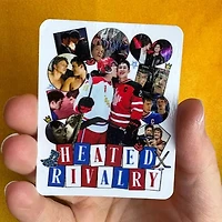 Heated Rivalry Collage Sticker