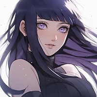 Hinata Hyuga Pink & Purple Cosplay Contact Lenses