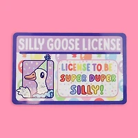 Silly Goose Fake Drivers License