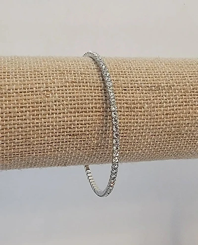 All Around Prong Clear Cz Silver