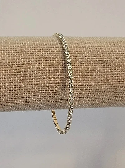 All Around Prong Clear Cz Gold