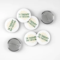 IN THERAPY AND THRIVING PIN