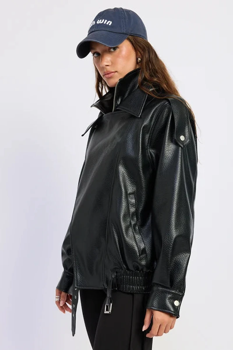 Oversized Bomber Jacket