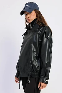 Oversized Bomber Jacket