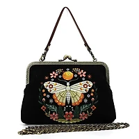 Luna Butterfly Kisslock Bag