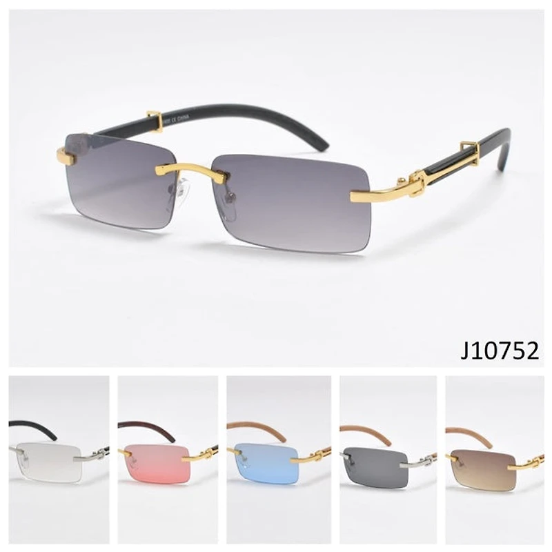 Metal Arm Rectangle Lens