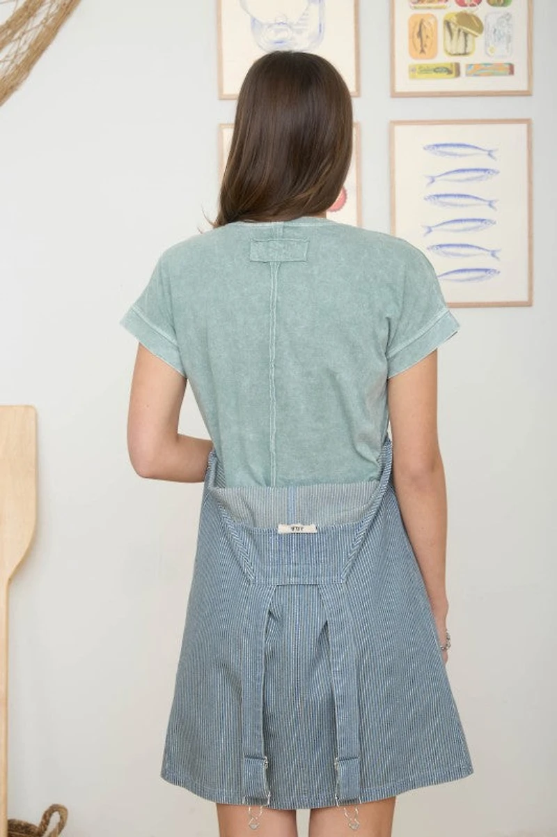 Short Sleeve Boxy Knit Top