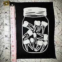 Jar of Teeth Sew On Patch