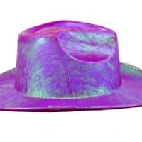 Metallic Purple Hat
