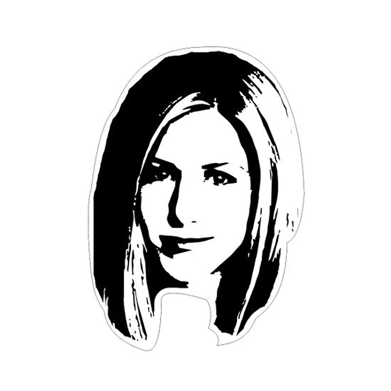 Friends Jennifer Aniston Vinyl Sticker
