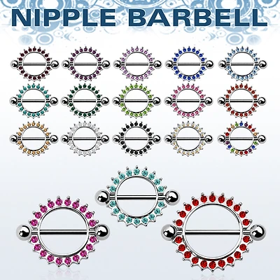 20 Jewel Nipple Shield