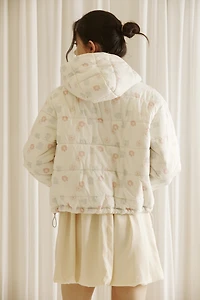 Cream Multi Floral Jacket