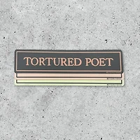 Tortured Poet Vinyl Sticker