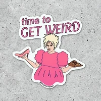 Weird Barbie Sticker