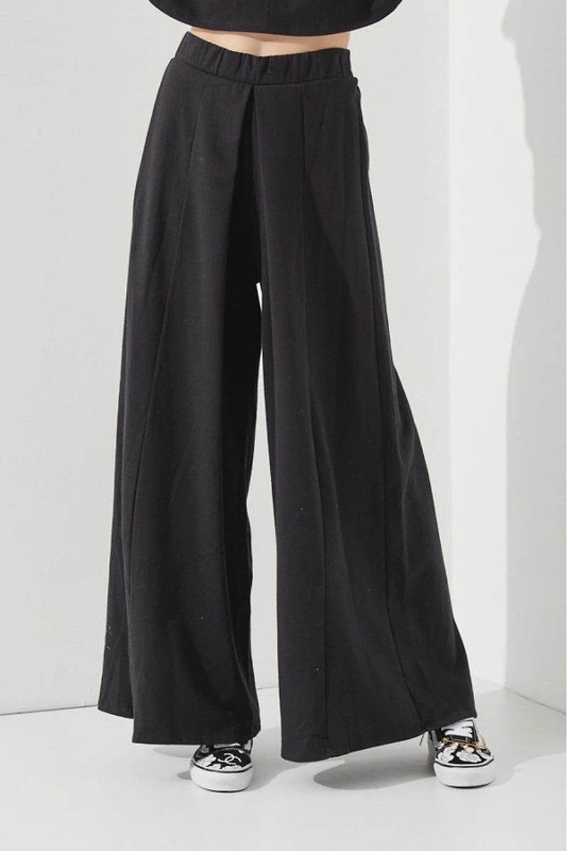 Terry Wide Leg Pants