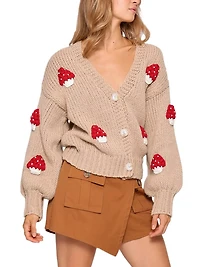 Mushroom Cardigan