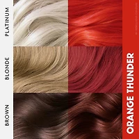 Rebellious Orange Thunder Semi-Permanent Hair Dye 100ml