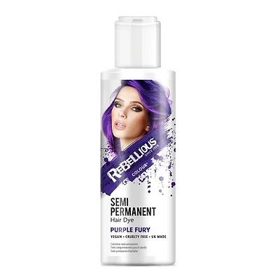 Purple Fury Semi-Permanent Hair Dye 100ml