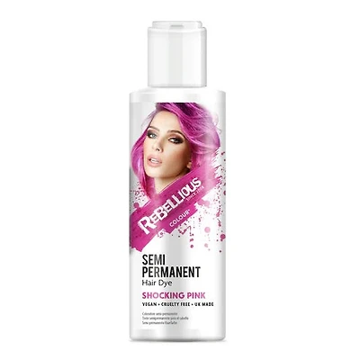 Shocking Pink Semi-Permanent Hair Dye 100ml