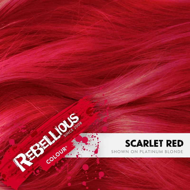 Scarlett Red Semi-Permanent Hair Dye 100ml