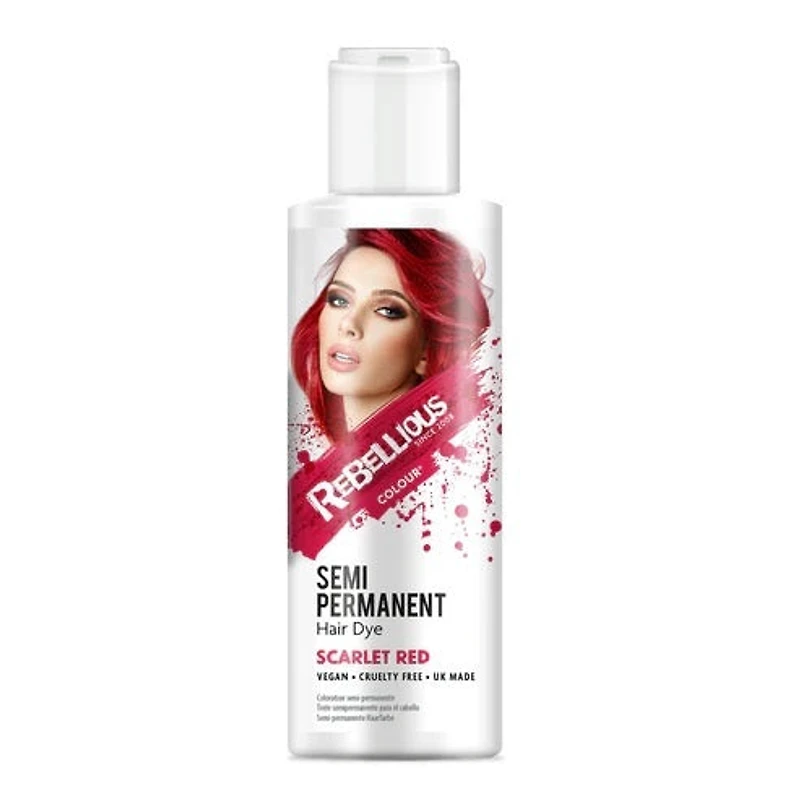 Scarlett Red Semi-Permanent Hair Dye 100ml