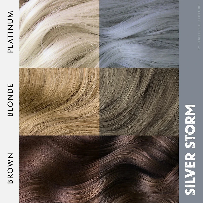 Silver Storm Semi-Permanent Hair Dye 100ml