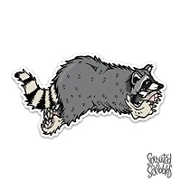 Leaping Raccoon