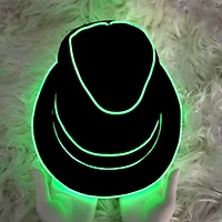 LED Flash Fedora Hat