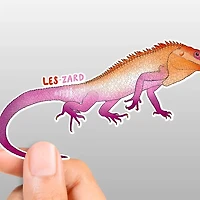 Les-Zard Sticker