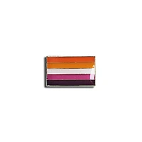 Lesbian Mini Flag Pin