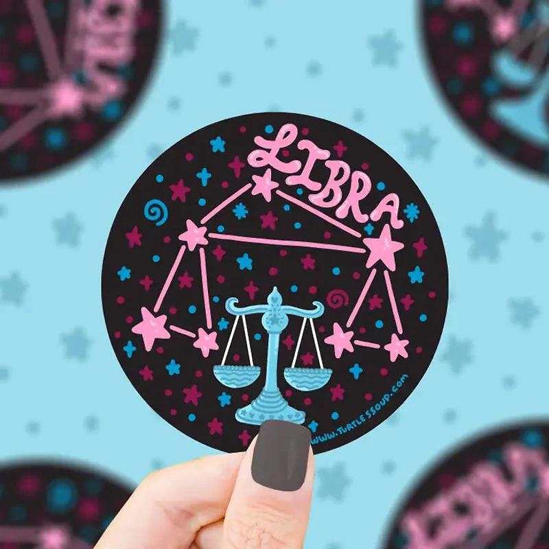 Libra Constellation Zokidak Sticker