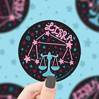 Libra Constellation Zokidak Sticker