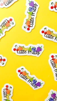 Little Fruity LGBTQIA+ Sticker