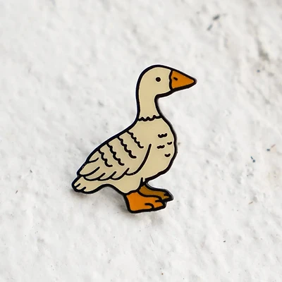 Fowl Enamel Pin