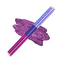 Quiet Riot 2in1 Glitter Lip Duo Lip Paint - Purple-Astro
