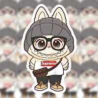 Luxury Outfit Sticker