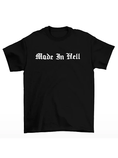 Gothic Alt Shirt, Made Hell