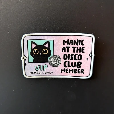 Manic At The Disco Sticker