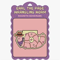 Earl the Worm Magnetic Bookmark