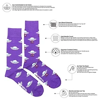 Cow & Ufo Socks