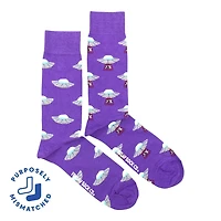 Cow & Ufo Socks