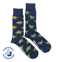 Green Dinosaur Socks