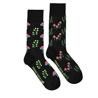 Neon Mushroom Socks