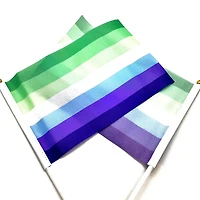 MLM Hand Held Pride Flag