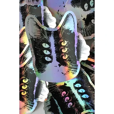 Meow Meow Holo Sticker