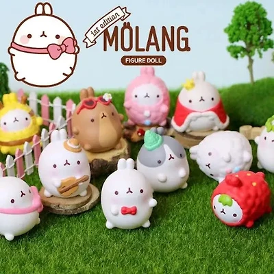 Molang Costume Dress Up Mystery Figurine Toys Vol2 Box