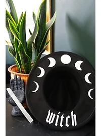 Moon Witch Wide Brimmed Hat