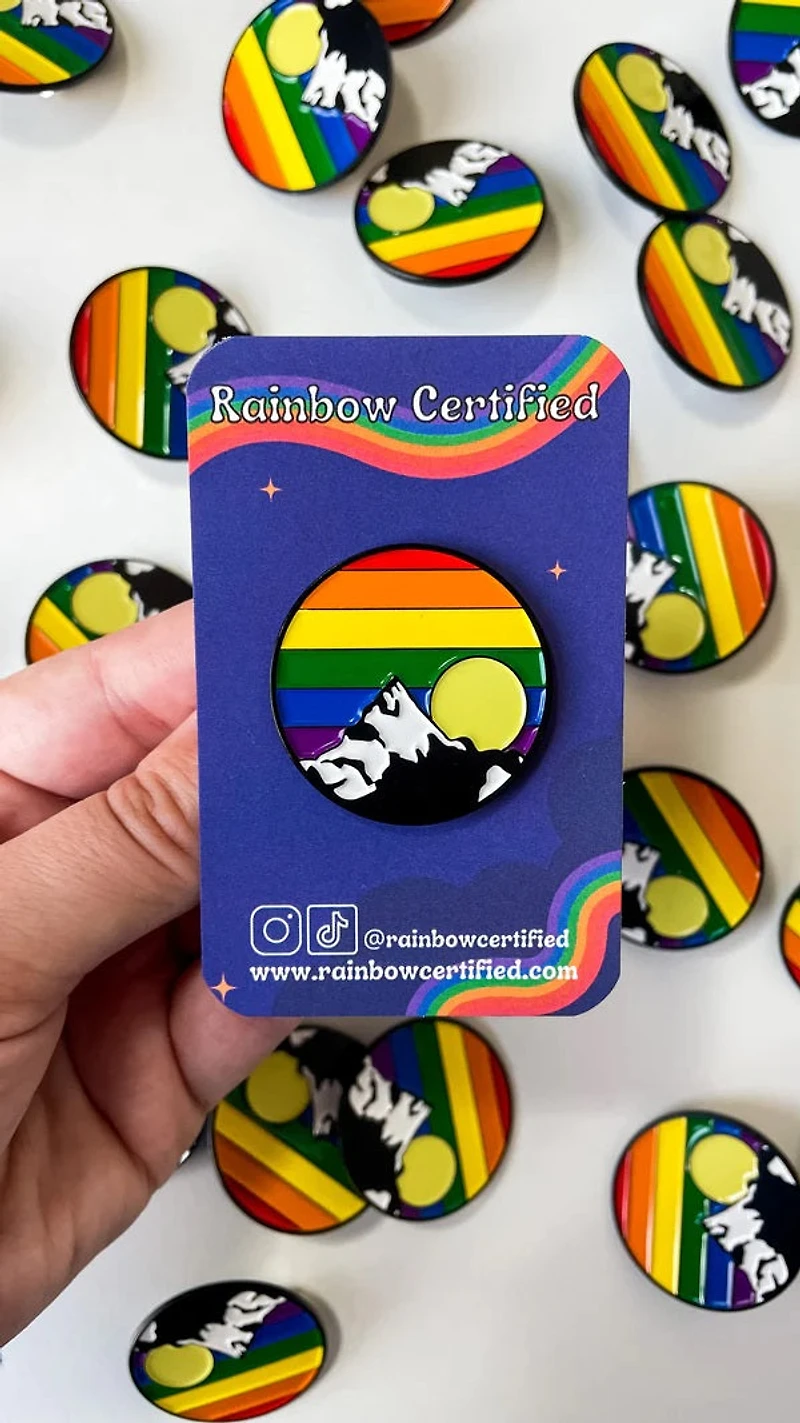 MOUNTAIN SUNRISE PIN