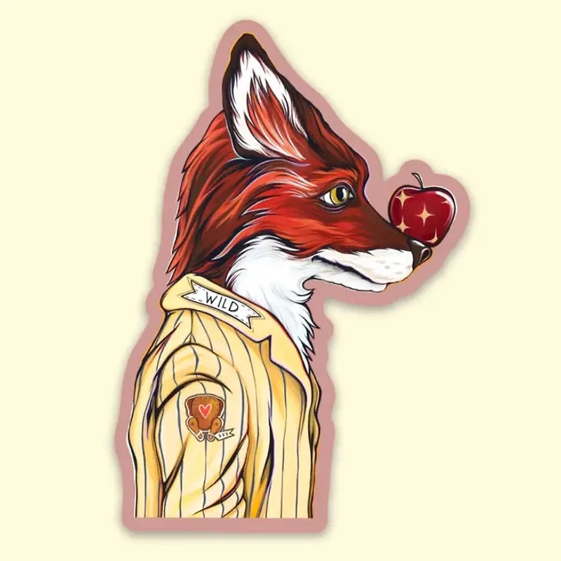 Mr Fox Vinyl Sticker