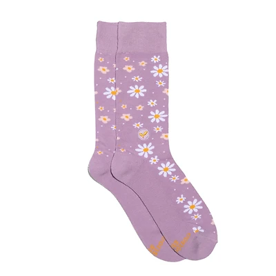 Daisy Decorated Socks